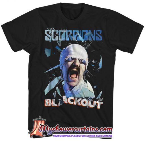Blackout Album Art Scorpions Shirt SN