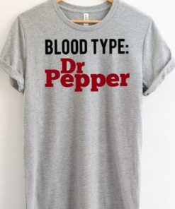 Blood Type Dr Pepper T-shirt SN