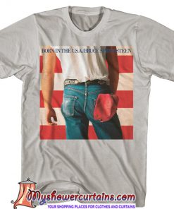 Born In The USA Album Cover Art Bruce Springsteen T-Shirt SN