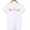 California Poppy White t shirt RF02