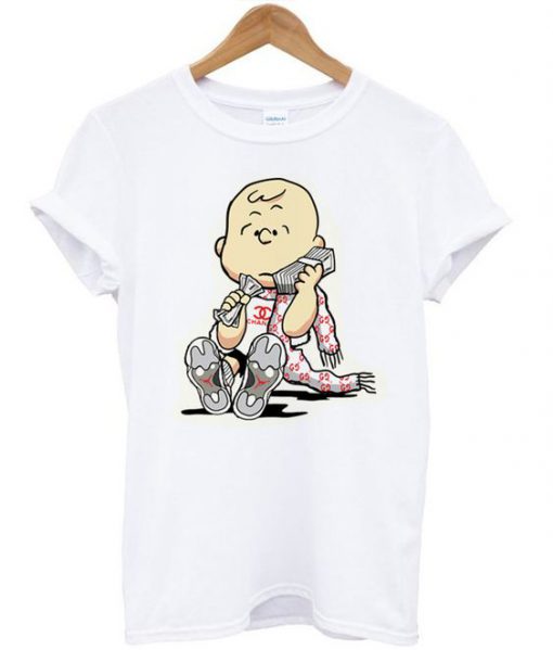 Charlie Brown Money t shirt RF02