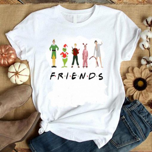 Christmas Characters Elf Grinch Kevin Friends shirt SN