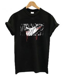 Crying Girl Manga t shirt RF02