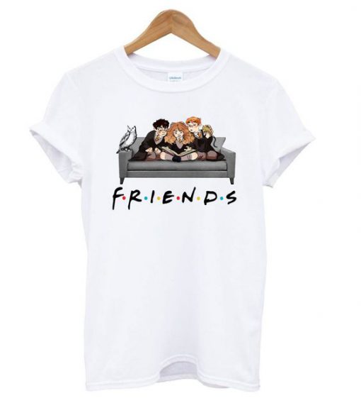 F.r.i.e.n.d.s Harry Potter Movie Mashup t shirt RF02