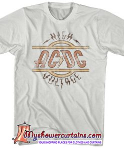 High Voltage Album Art AC DC T-Shirt SN