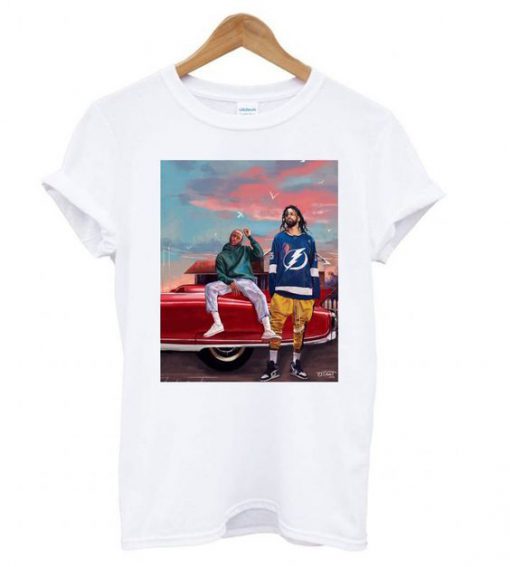 J Cole & Kendrick Lamar t shirt RF02