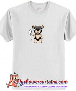 Kinky Bear White Unisex Men T-Shirt SN