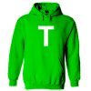 Letter T Green hoodie RF02