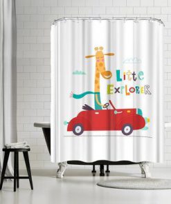 Little Explorer Single Shower Curtain RF02