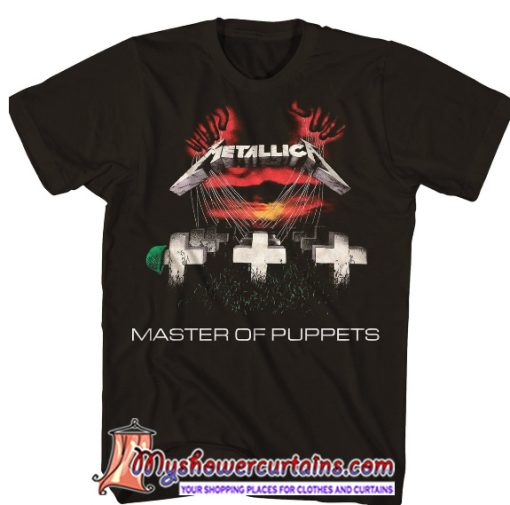 Master Of Puppets Album Art T-Shirt SN