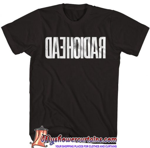 Mirrored Logo Radiohead T-Shirt SN