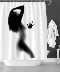 Naked Girl Shower Curtain RF02