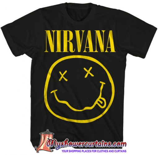 Official Smiley Face Logo Nirvana T-Shirt SN