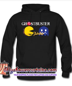 Pac Buster Chase ghost White text Hoodie SN
