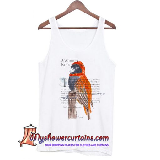 Red Bishop in Soft-cover book TANK TOP SN
