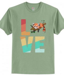 Red Panda Bear Sweet T-Shirt SN