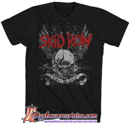 Skull & Wings Skid Row Shirt SN