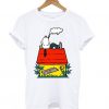 Snoop Dogg Snoopy Smoking t shirt RF02