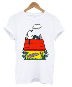 Snoop Dogg Snoopy Smoking t shirt RF02