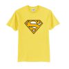 Yellow Superman Logo t shirt RF02