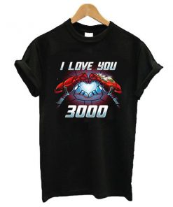 endgame shirt robert downey I love you 3000 tony t shirt RF02