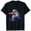 Astronaut Skateboard Weltraum Skater t shirt RF02