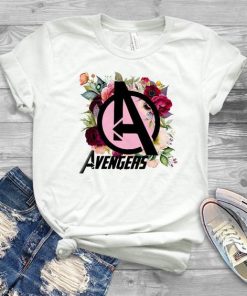 Avengers floral t shirt RF02
