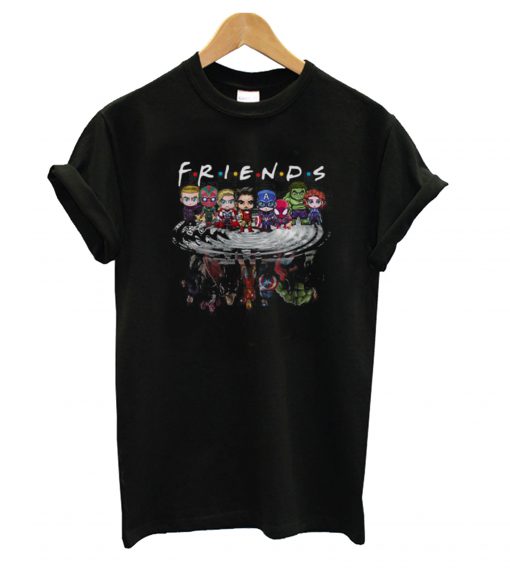 Awesome Friends Avengers Chibi Characters T shirt RF02