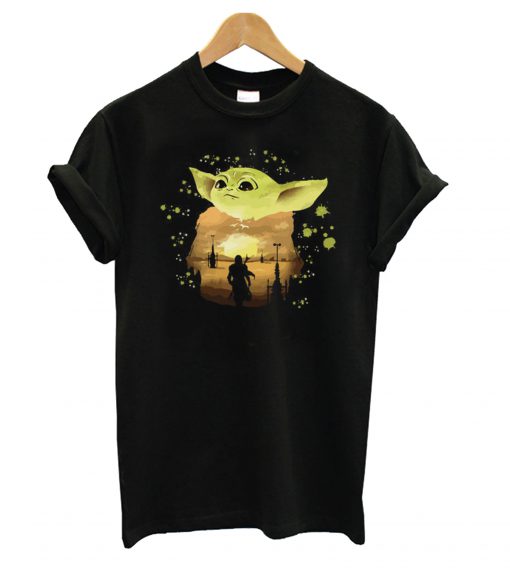 Baby Yoda Anime T shirt RF02