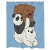 Bare Bears Custom Shower Curtain RF02