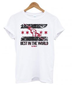 CM Punk Best In The World White T shirt RF02