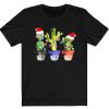 Cactus Lover Merry Christmas t shirt RF02