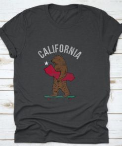 California Bear Skateboard t shirt RF02