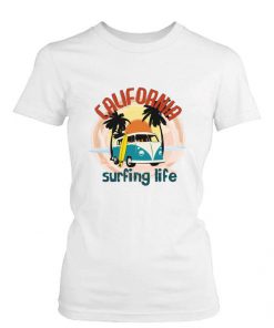 California Surfing Life t shirt RF02