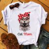 Cat Mom t shirt RF02