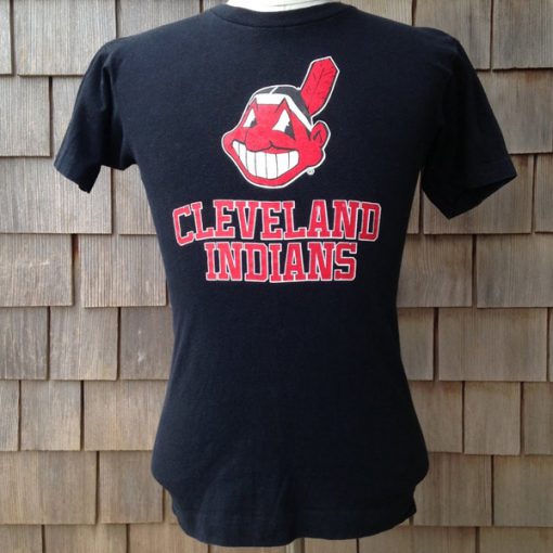 Cleveland Indians t shirt back RF02