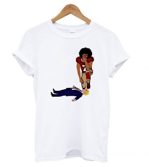 Colin Kaepernick Kneeling Donald Trump T shirt RF02