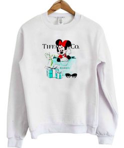 Disney Minnie Mouse Tiffany & CO sweatshirt RF02