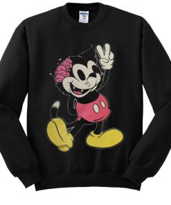 Drop Dead Mickey Mouse sweatshirt RF02