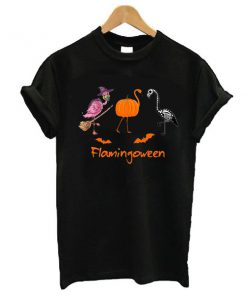 Flamingo Halloween Flamingoween t shirt RF02