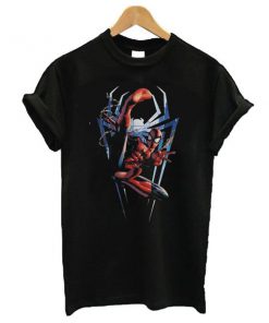 Flying Kick Spiderman Trending t shirt RF02