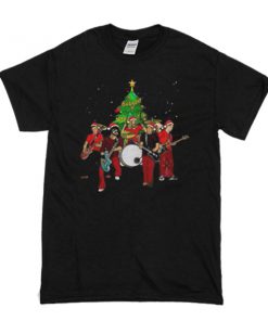 Foo Fighters Christmas Tree t shirt RF02