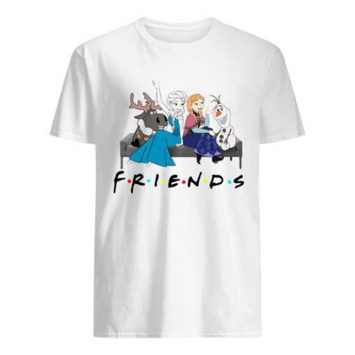 Friends TV show Frozen character t shirt RF02