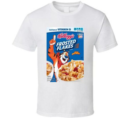 Frosted Flakes Best Cereal Box Cover Gift t shirt RF02