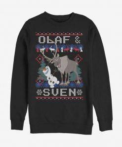 Frozen Ugly Christmas Olaf Sven sweatshirt RF02