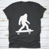 Funny Bigfoot Skateboard t shirt RF02