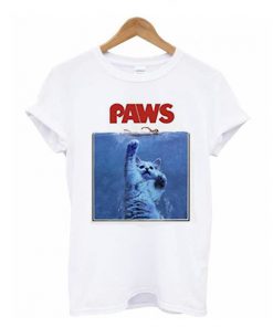 Funny Jaws Parody Cats Kittens Movie t shirt RF02