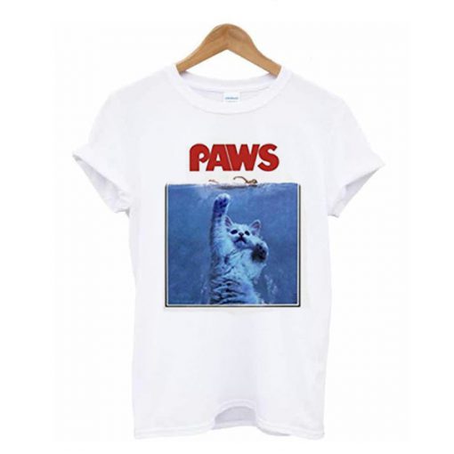 Funny Jaws Parody Cats Kittens Movie t shirt RF02