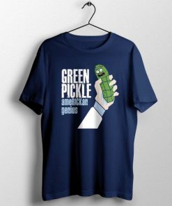 Green Pickle American Idiot Rick Morty Green Day t shirt RF02