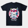 Hello Samurai Pizza t shirt RF02